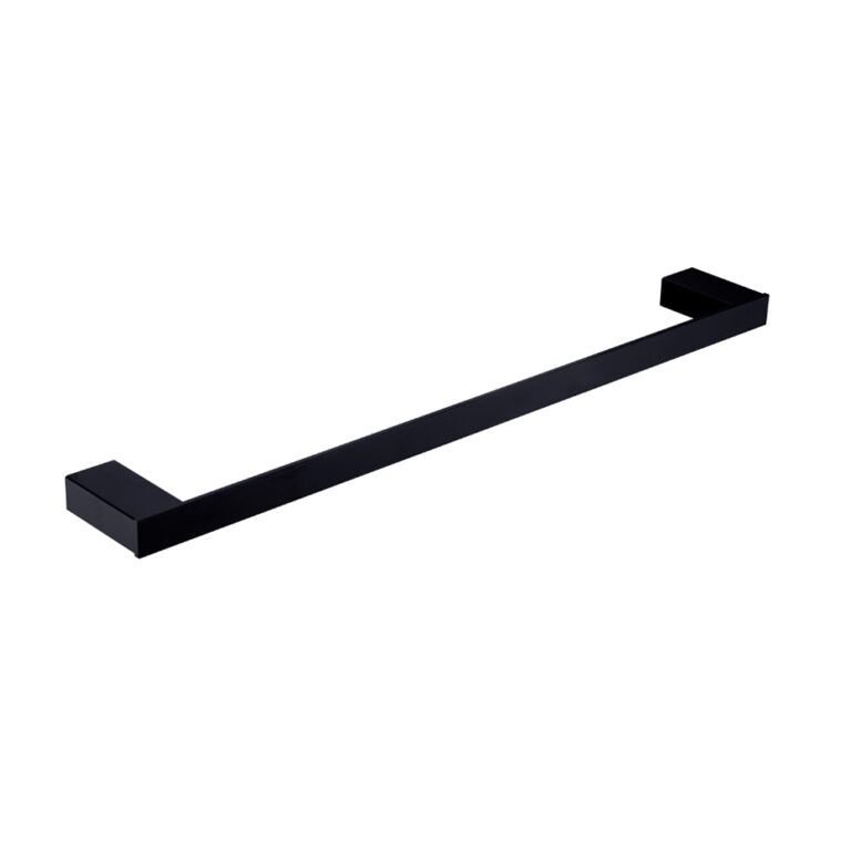 Nero Celia 800mm Single Towel Rail Matte Black (NR4630MB)