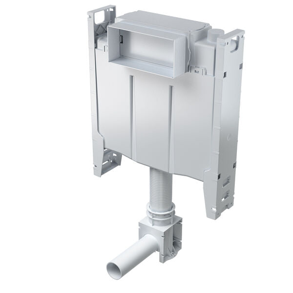 Caroma Invisi II 4.5/3L Cistern with Adjustable Flush Pipe (237007)