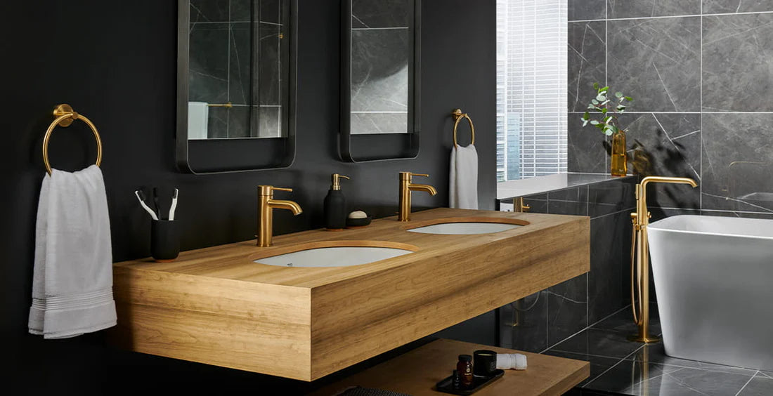 Grohe Essence Single-lever Basin Mixer S-Size Brushed Gold (23860EN1)