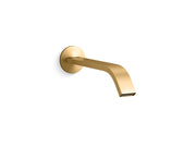 Kohler Components Wall Mount Basin Spout Ribbon Trim Brushed Brass (23888T-ND-2MB)