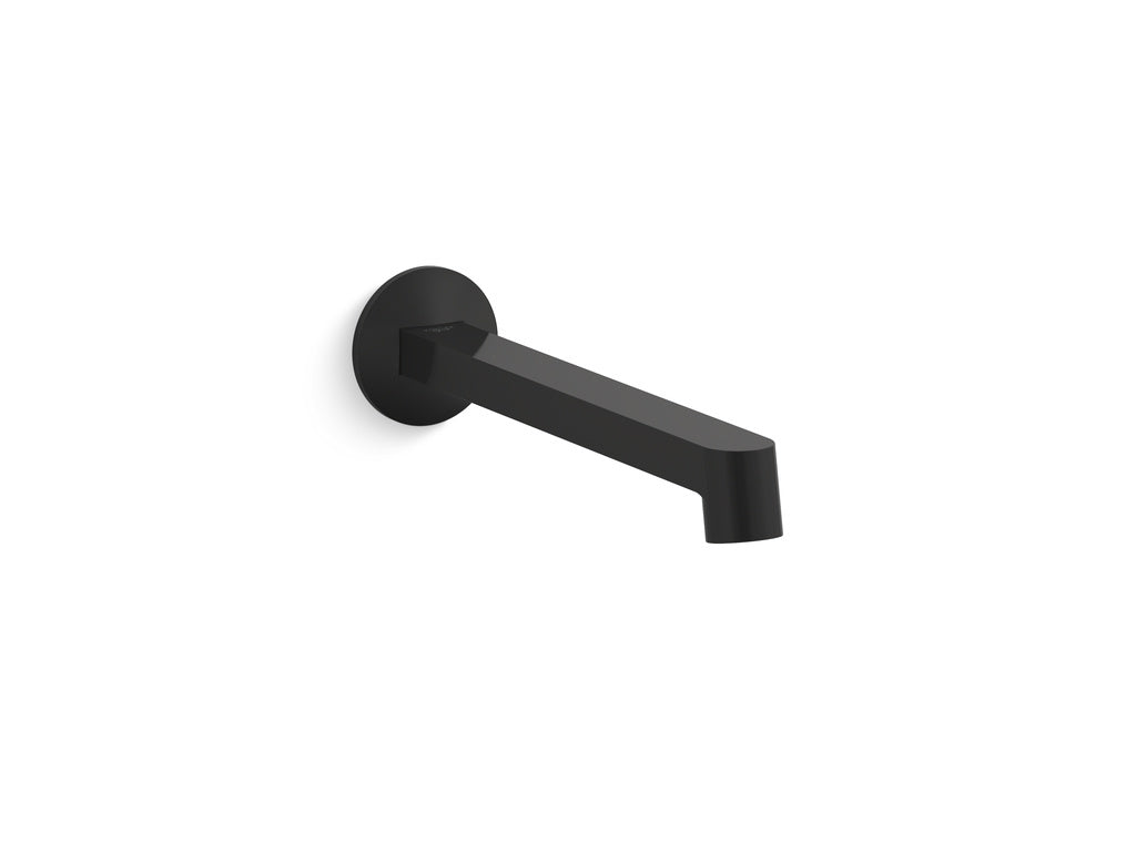 Kohler Components Row Basin Spout Matte Black (23889T-ND-BL)