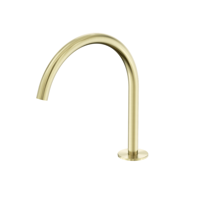 Nero Serenity Bath/Kitchen Arc Spout Brushed Gold (24C002BG)