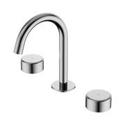 Nero Serenity Basin Set Arc Spout With Metal Handle Chrome (24D016CH)