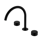Nero Serenity Bath/Kitchen Set Arc Spout With Metal Handle Matte Black (24D022MB)