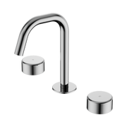 Nero Serenity Basin Set Edge Spout With Metal Handle Chrome (24D028CH)