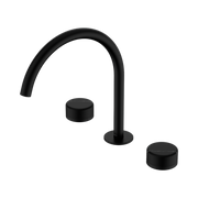 Nero Serenity Bath/Kitchen Set Arc Spout With Marquina Black Handle Matte Black (24D118MB)