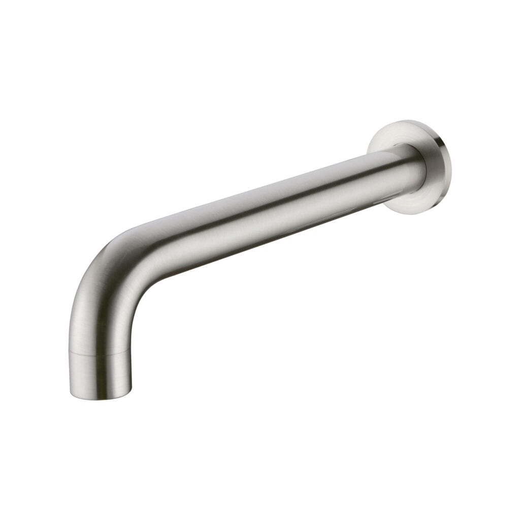 Nero Dolce Basin/Bath Spout Only 215mm Brushed Nickel (NR250803200BN)
