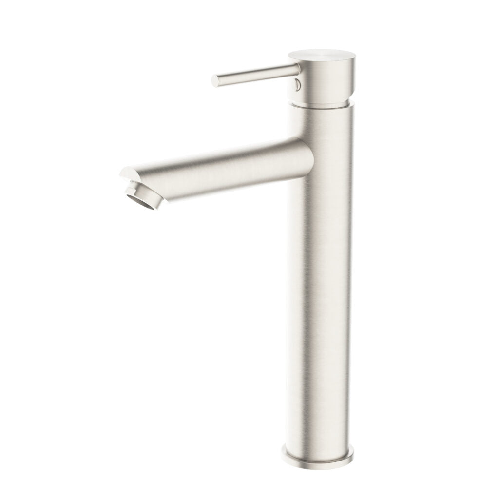 Nero Dolce Tall Basin Mixer Brushed Nickel (NR250804BN)