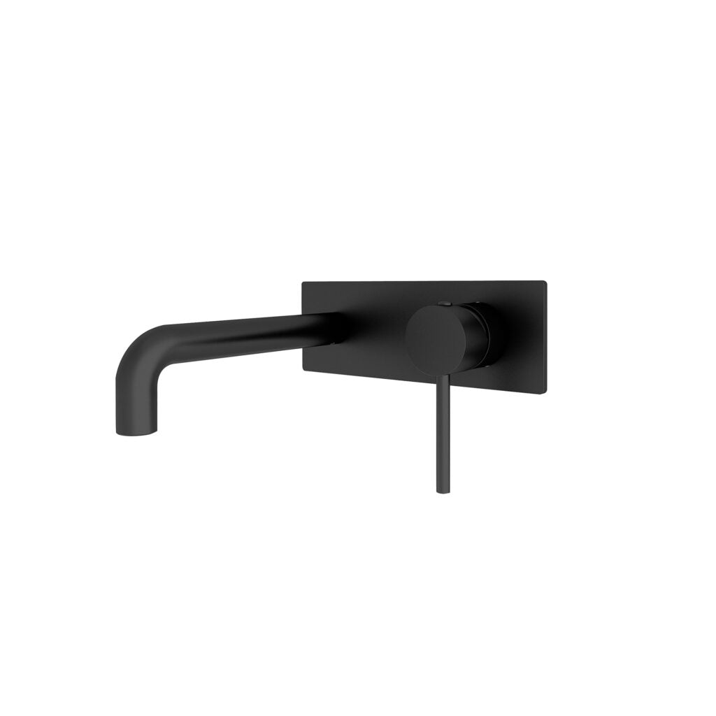 Nero Dolce Wall Basin/Bath Mixer Matte Black (NR250810BMB)