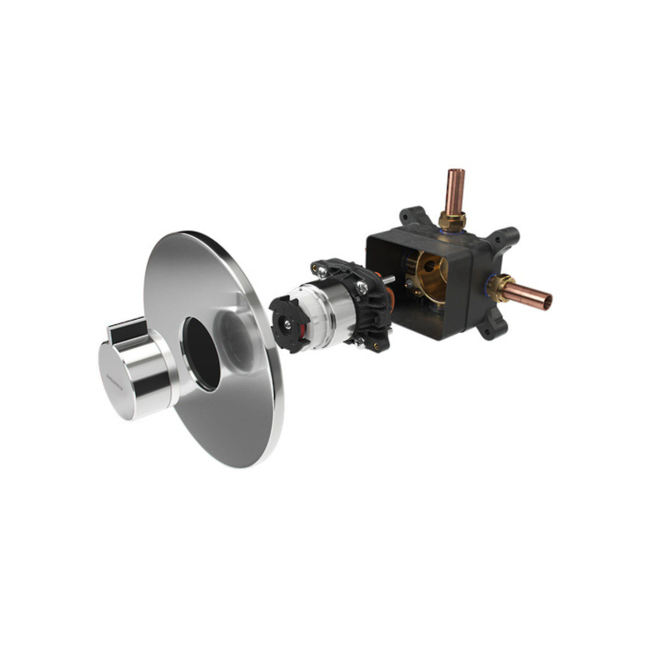 Englefield Studio Thermostatic Bath/Shower Mixer (27768A-CP)