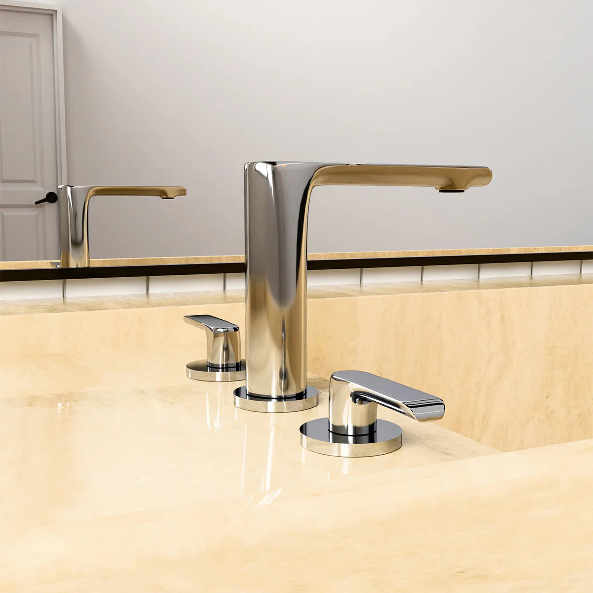 Kohler Avid 3TH Basin Set Chrome (97352T-4ND-CP)