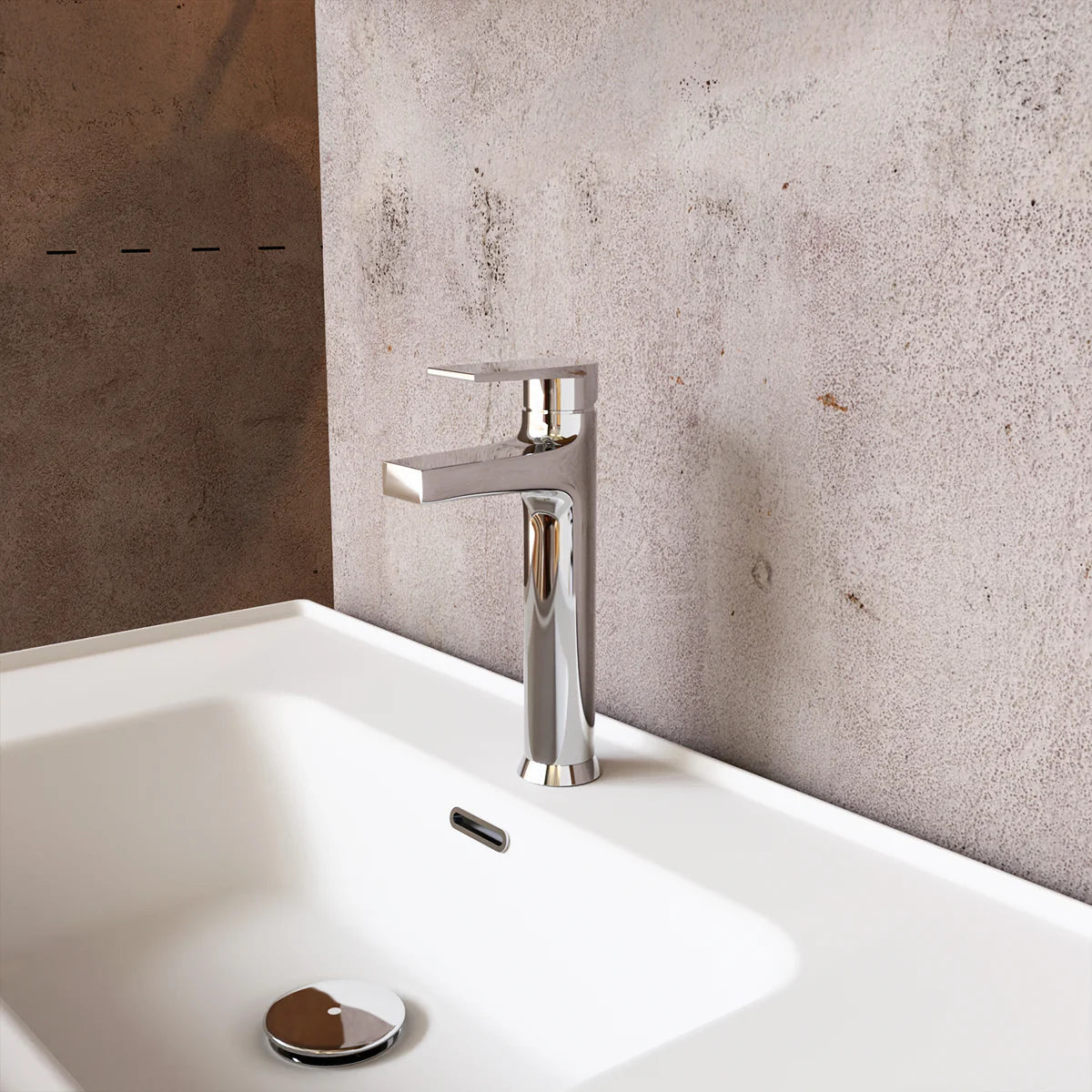 Kohler Taut Tall Basin Mixer Chrome (74026T-B4ND-CP)