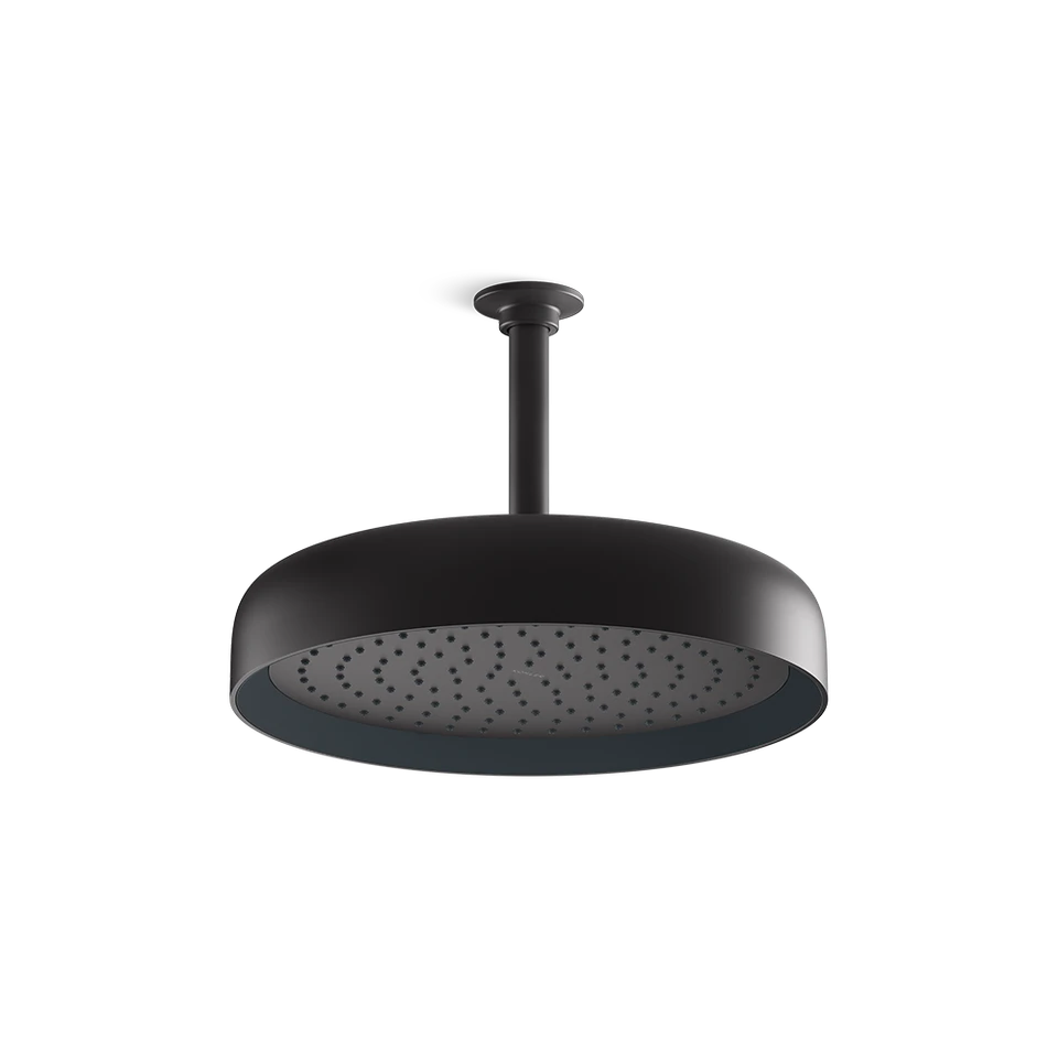 Kohler Statement™ Rainhead - Round Matte Black (26291T-E2-BL)