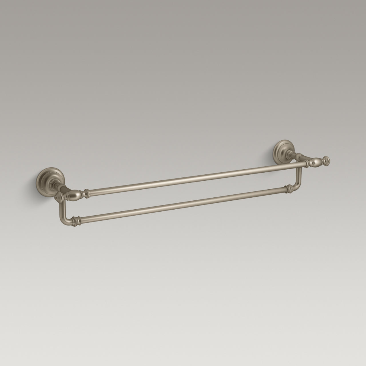 Kohler Artifacts 24" Double Towel Bar Vibrant Brushed Bronze (72570T-BV)