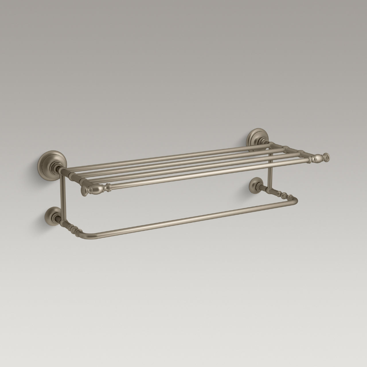 Kohler Artifacts 24' Double Towel Shelf Vibrant Brushed Bronze (72575T-BV)