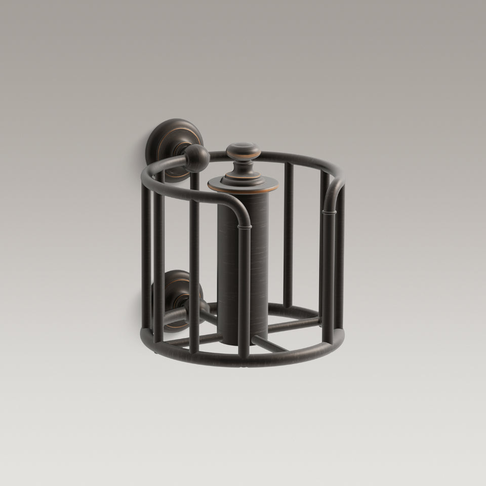 Kohler Artifacts Vertical Toilet Paper Holder Oil Rubbed Bronze (72576T-2BZ)
