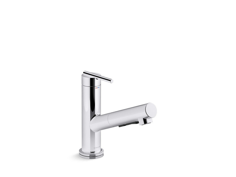 Kohler Crue Pull-Out Kitchen Mixer Chrome (22976T-4E-CP)
