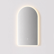 Nora Verona Arch Backlit LED Mirror with Demister (JM-ARCH-4590BL)