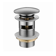 Nora Verona Pop-up Waste with Overflow 32mm Brushed Nickel (700105BN)