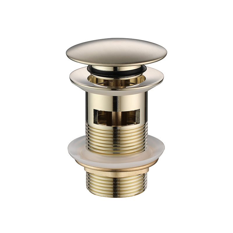 Nora Verona Pop-up Waste with Overflow 32mm Brushed Gold (700105FG)