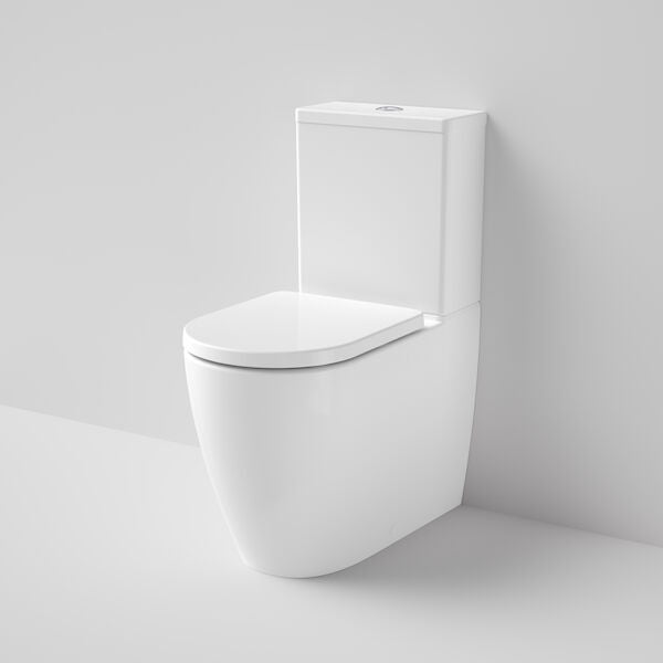 Caroma Urbane II CleanFlush® Wall Faced Close Coupled Toilet Suite (Back Entry) with GermGard® (746350W)
