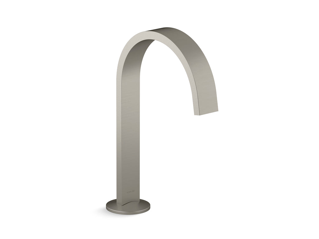Kohler Components Hob Basin Spout Brushed Nickel (77968T-ND-BN)