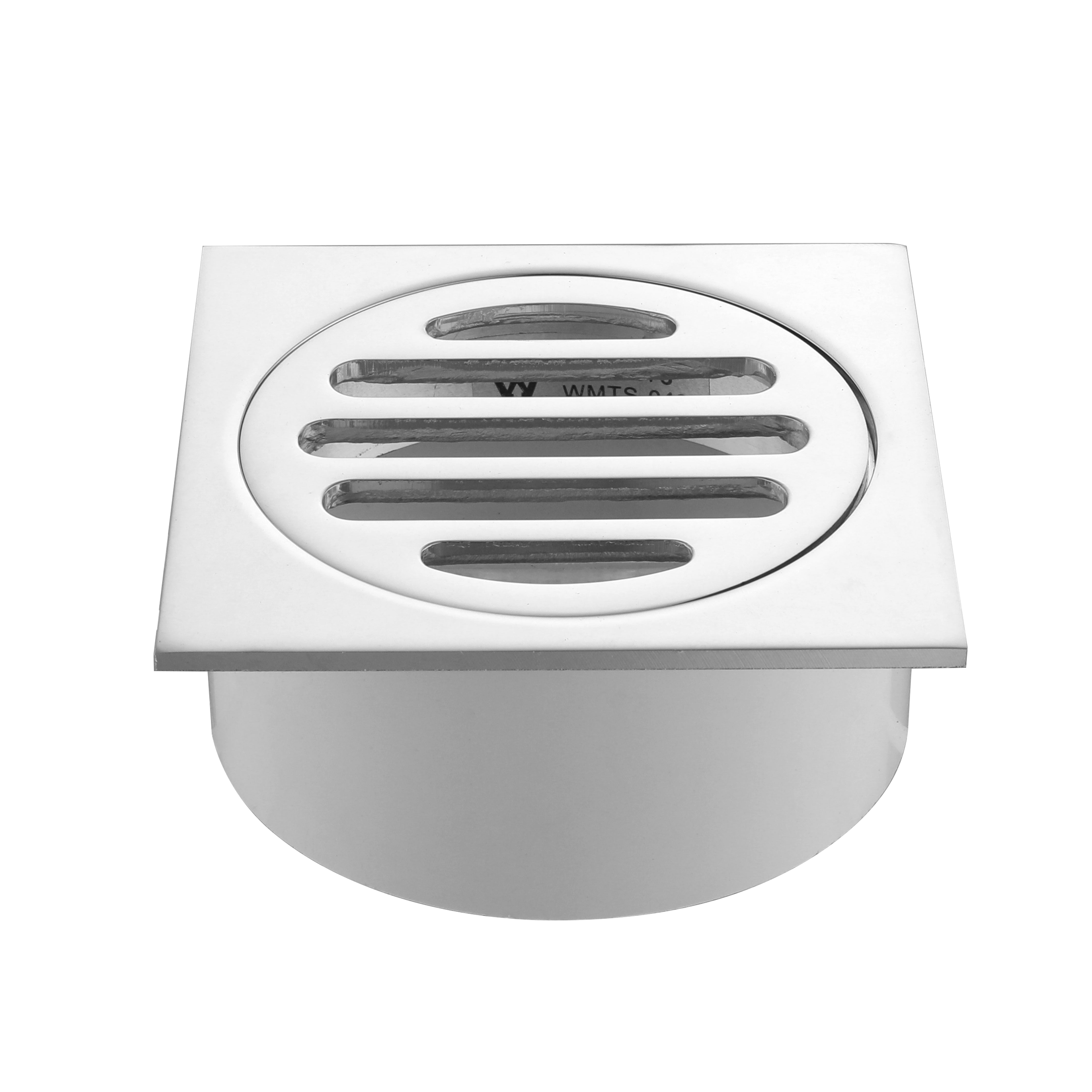 Nora Verona Floor Drain 80mm Chrome (700402)