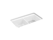 Kohler CAIRN® Undermount Equal-Double Kitchen Sink (8199-CM6)