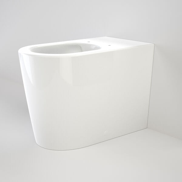 Caroma Liano Easy Height Cleanflush® Wall Faced Back Inlet Pan (with GermGard®) (843506W)