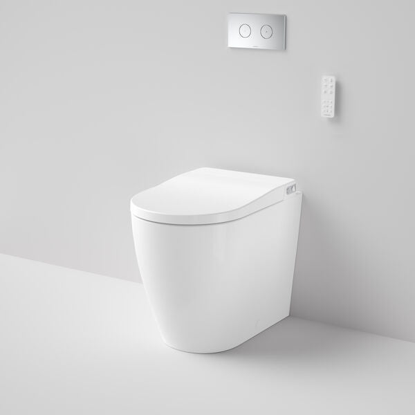 Caroma Urbane II Bidet Cleanflush® Invisi Series II® Wall Faced Toilet Suite (with GermGard®) (848610W)