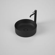 Caroma Liano II 400mm Round Above Counter Basin – Matte Black (852500MB)