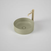 Caroma Liano II 400mm Round Above Counter Basin – Matte Green (852500MG)
