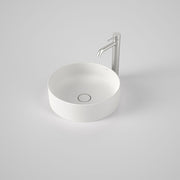 Caroma Liano II 400mm Round Above Counter Basin – Matte White (852500MW)