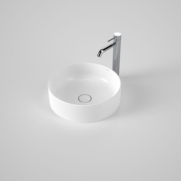 Caroma Liano II 400mm Round Above Counter Basin – White (852500W)