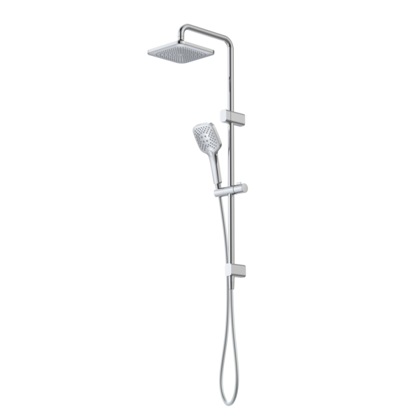 Caroma Luna® SYS O/H Shower On Rail Chrome (90383C4E)