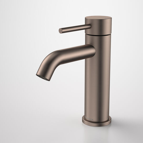 Caroma Liano II Basin Mixer - Brushed Bronze - Lead Free (96341BBZ6AF)