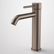 Caroma Liano II Mid Tower Basin Mixer - Brushed Bronze - Lead Free (96342BBZ6AF)