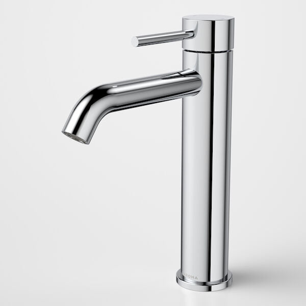 Caroma Liano II Mid Tower Basin Mixer - Chrome - Lead Free (96342C6AF)