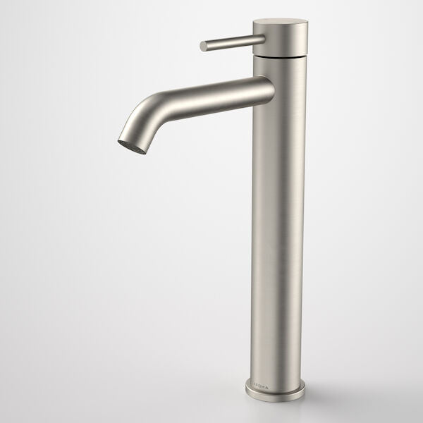 Caroma Liano II Tower Mixer - Brushed Nickel - Lead Free (96343BN6AF)