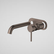 Caroma Liano II 175mm Wall Basin / Bath Trim Kit - Rounded Cover Plate - Brushed Bronze - Lead Free (96349BBZ6AF)
