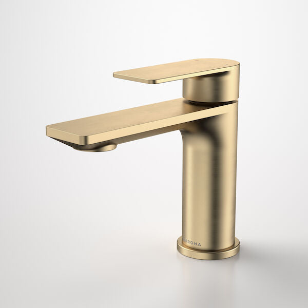 Caroma Urbane® II Basin Mixer - Brushed Brass - Lead Free (98608BB6AF)
