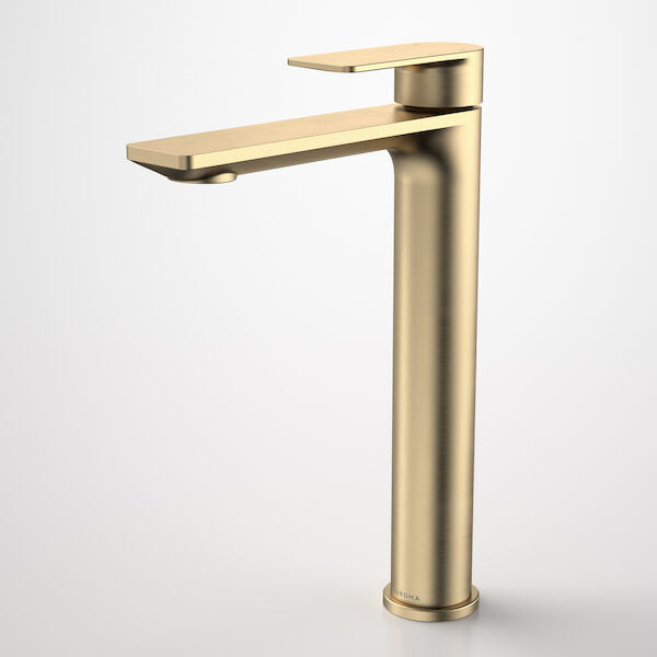 Caroma Urbane® II Tower Basin Mixer - Brushed Brass - Lead Free (98609BB6AF)