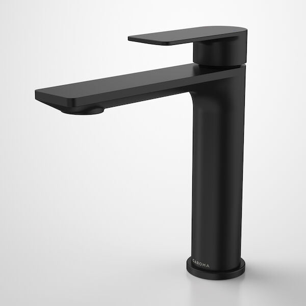 Caroma Urbane® II Mid Tower Basin Mixer - Matte Black - Lead Free (98620B6AF)