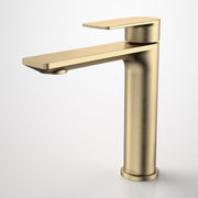 Caroma Urbane® II Mid Tower Basin Mixer - Brushed Brass - Lead Free (98620BB6AF)