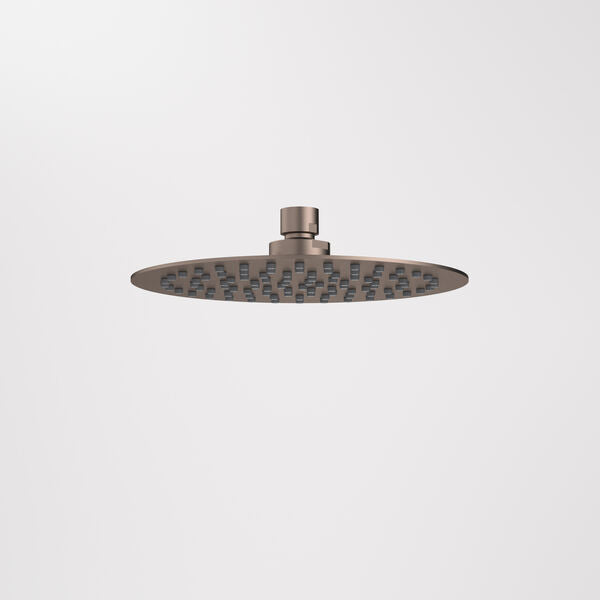 Caroma 200mm Round Rain Shower - Brushed Bronze (99663BBZ4E)