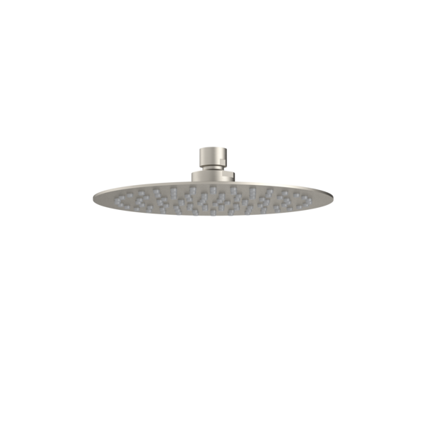 Caroma 200mm Round Rain Shower - Brushed Nickel (99663BN4E)