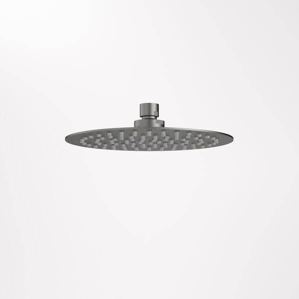 Caroma 200mm Round Rain Shower - Gunmetal (99663GM4E)