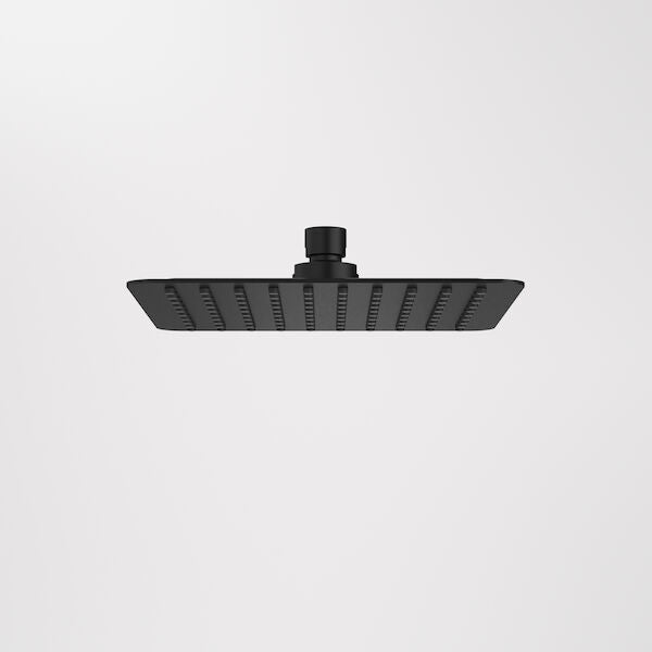 Caroma 200mm Square Rain Shower - Matte Black (99664B4E)