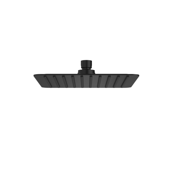 Caroma 200mm Square Rain Shower - Matte Black (99664B4E)