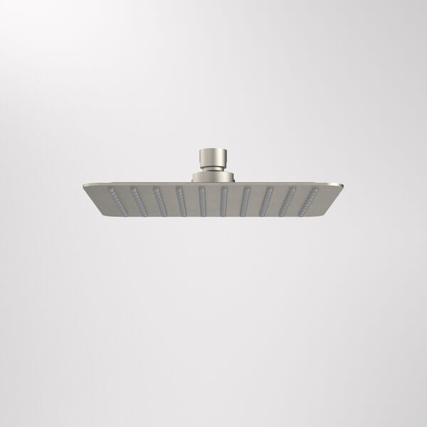 Caroma 200mm Square Rain Shower - Brushed Nickel (99664BN4E)